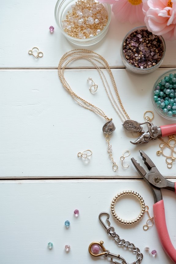 begin crafting jewelry at home