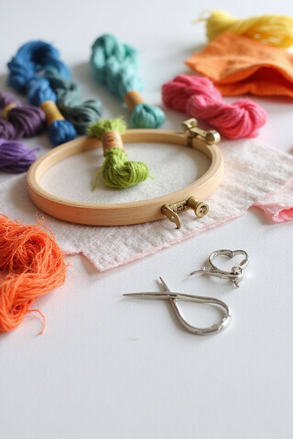 beginner embroidery art kits
