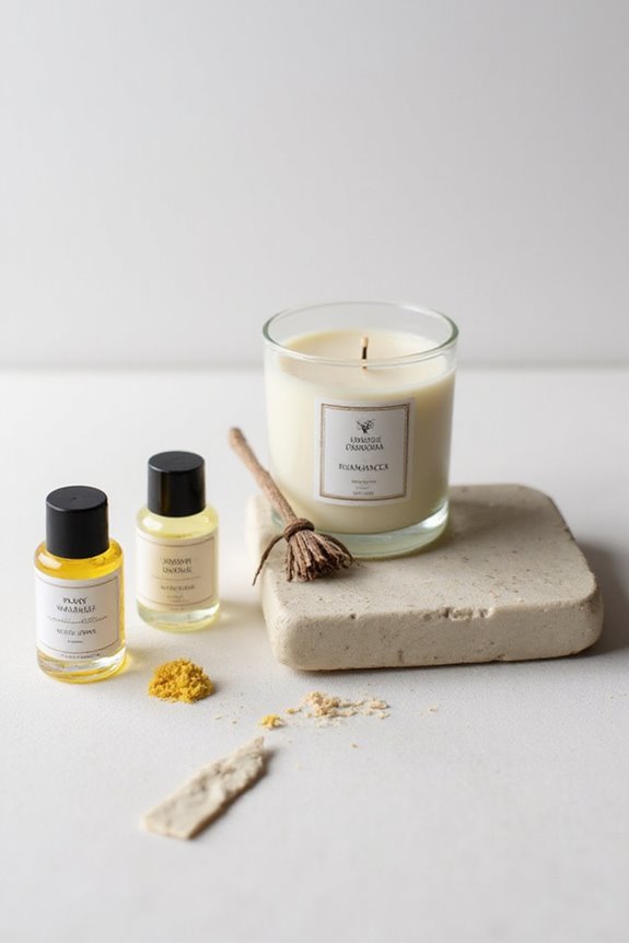 candle fragrance oil selection