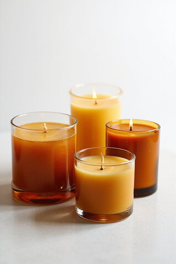 choosing amber glass jars