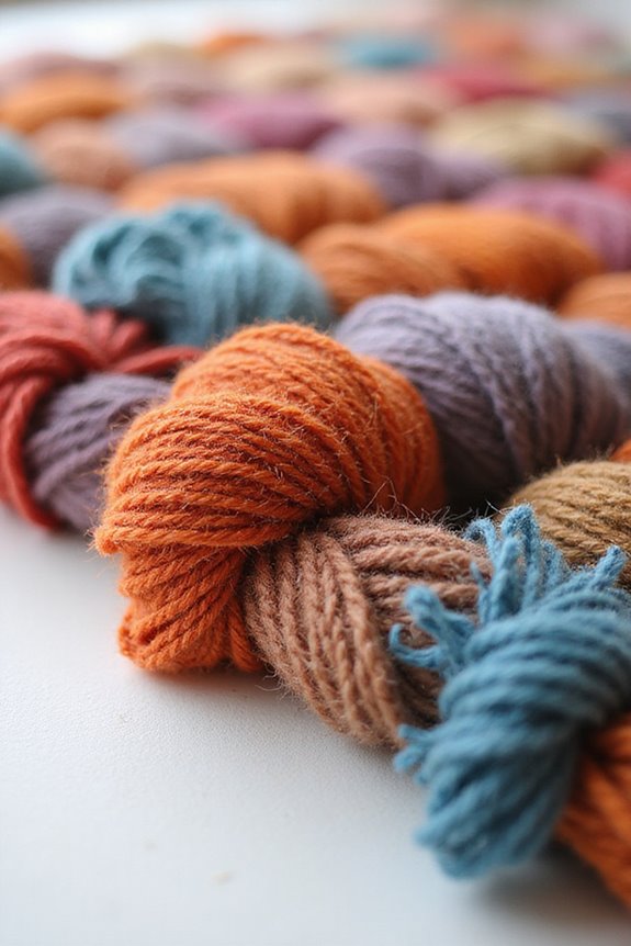 choosing punch needle yarn