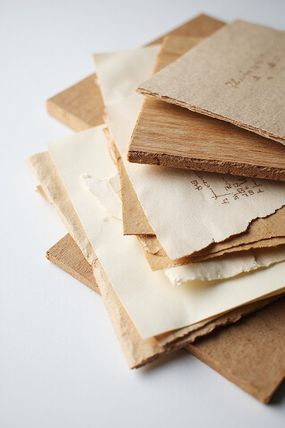 choosing wood burning paper