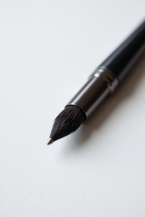 correct brush pen grip