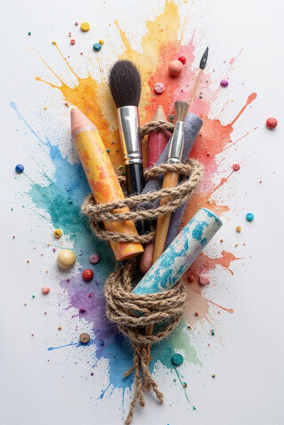 creative exploration of mediums