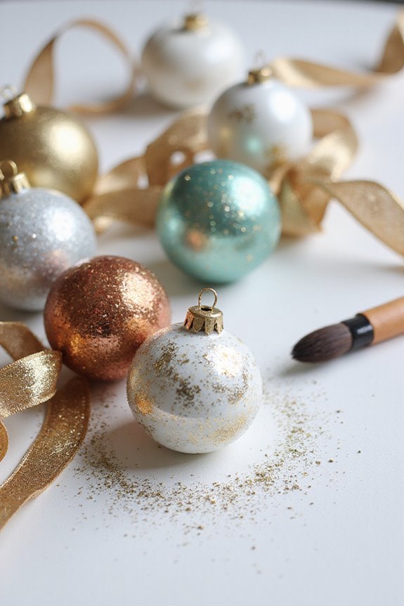 creative handmade ornament decorating