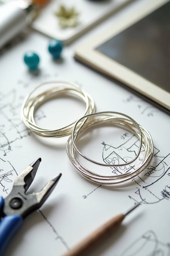 creative jewelry design planning