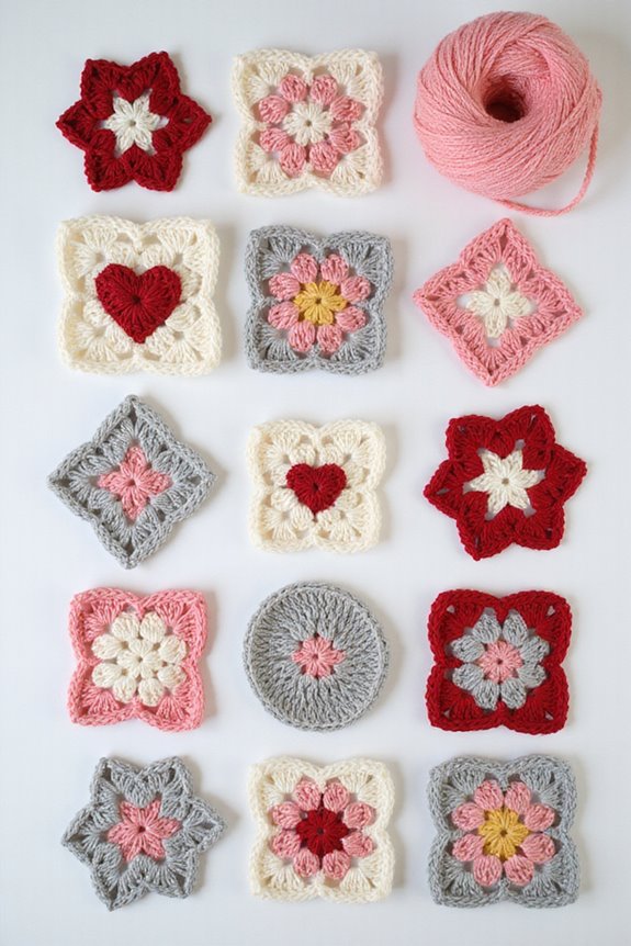 crochet granny square kits
