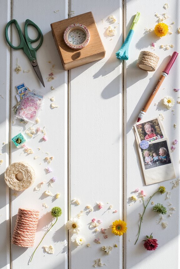 custom scrapbook album creation