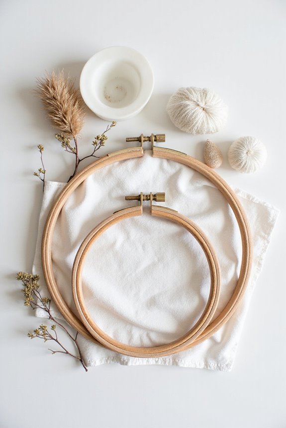 embroidery hoop kit considerations