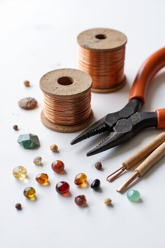 essential wire wrapping supplies