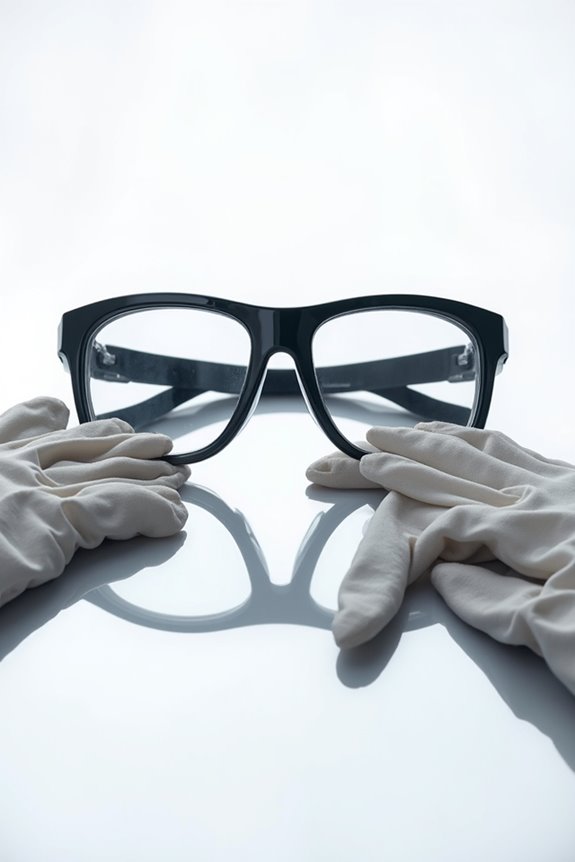eye and skin protection
