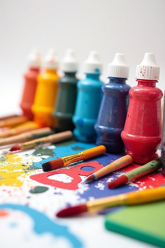 fabric painting application techniques