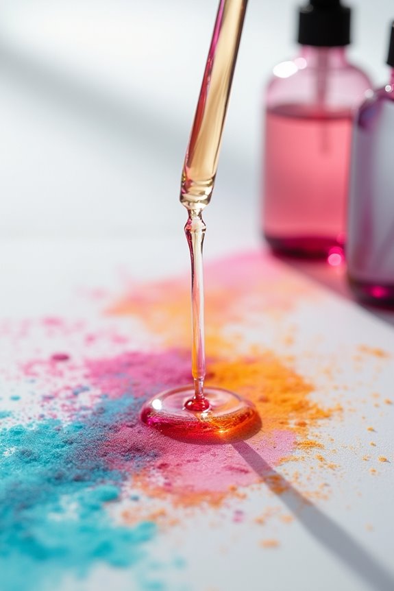 fragrance and colorant selection