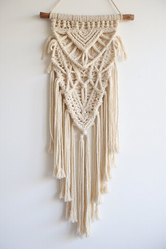 handmade macram home decor