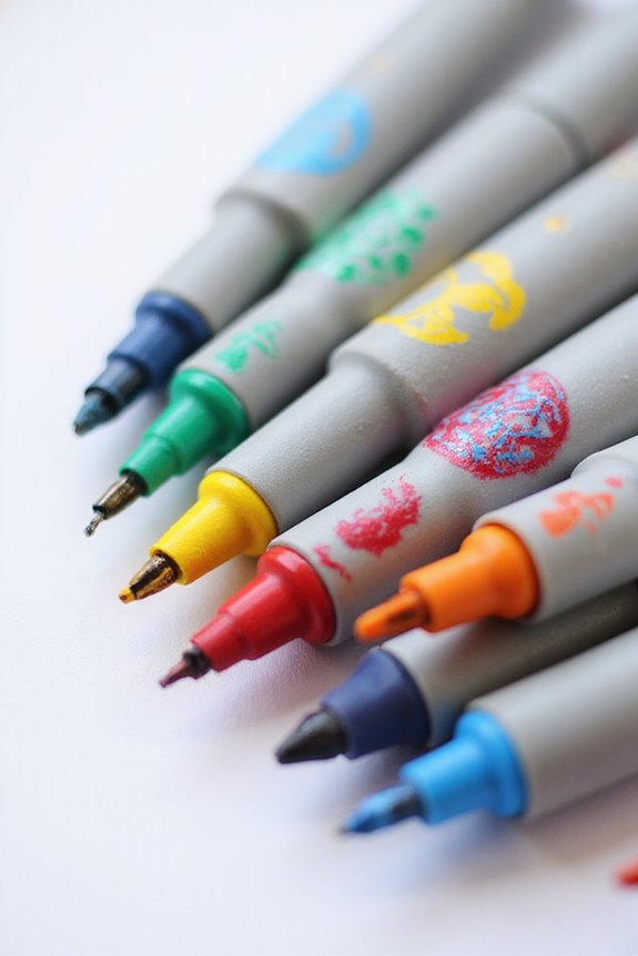 kid friendly fabric markers features