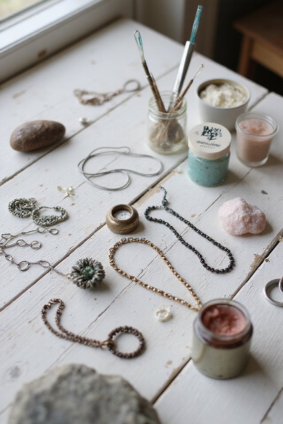 mixed media jewelry techniques