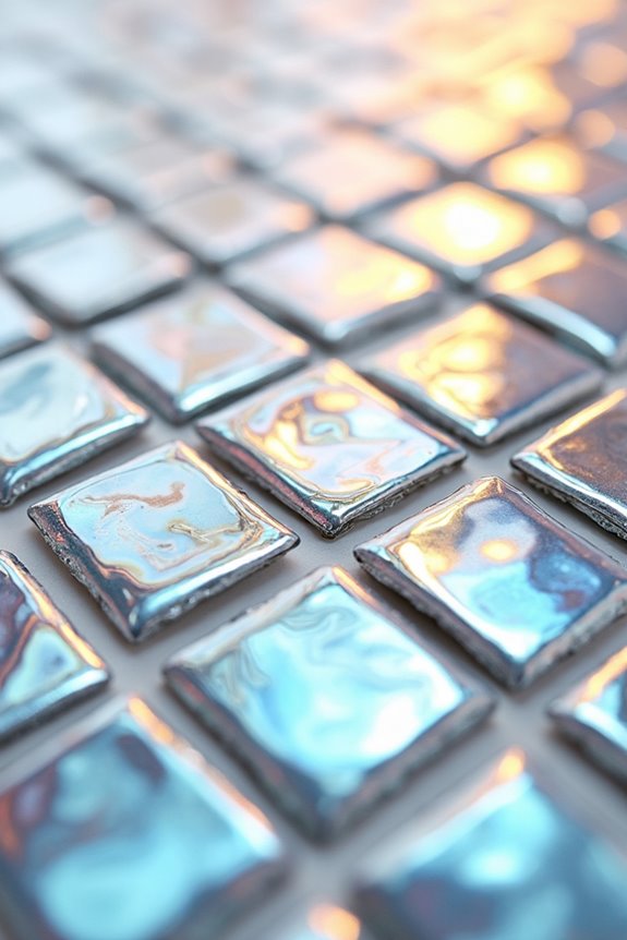 mosaic tile mirror sheets