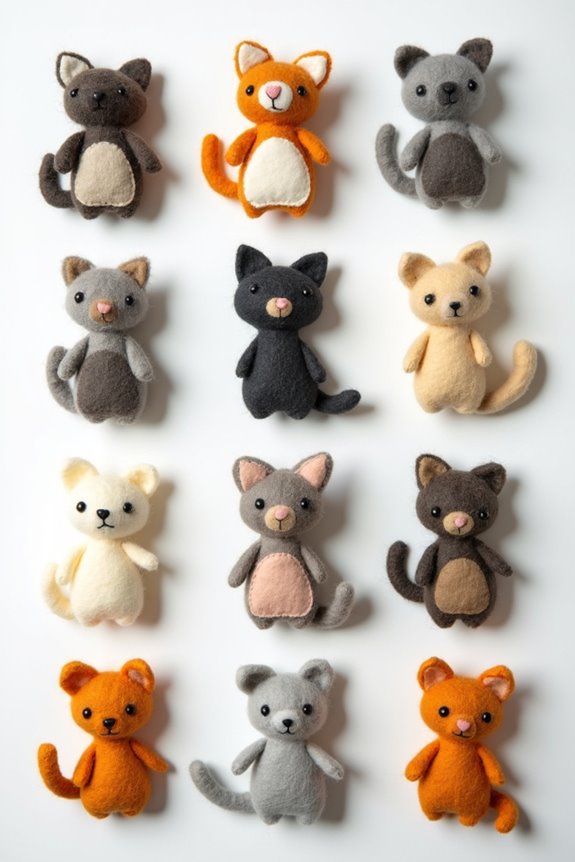 needle felting cat kits