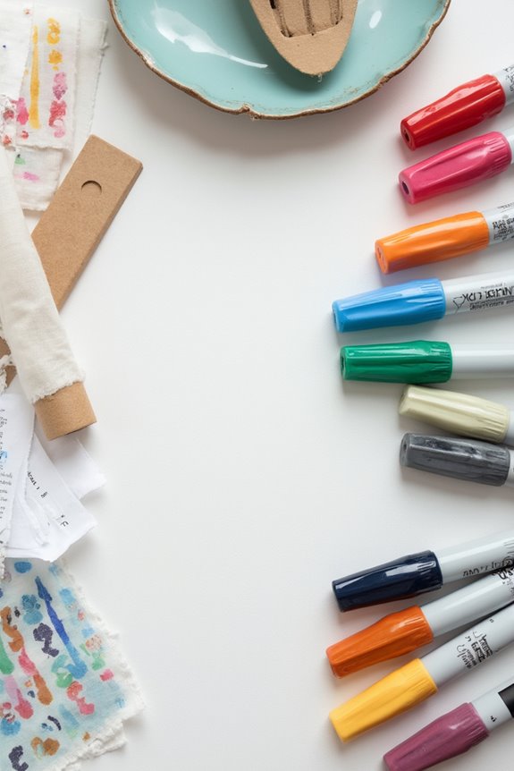 organized workspace for crafting