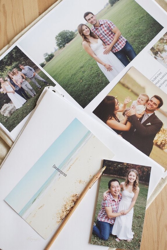personalized photo album techniques