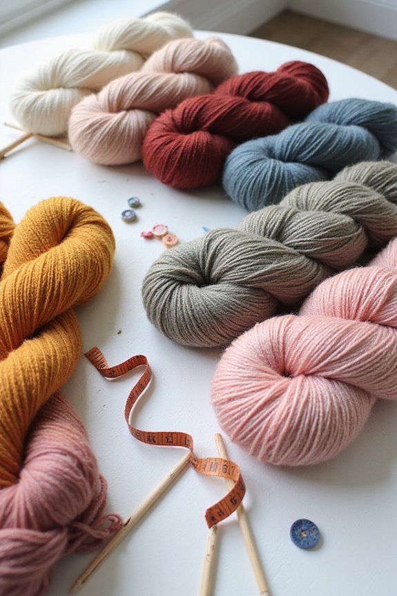popular yarn types knitting