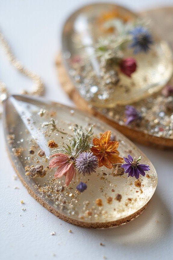 resin techniques for jewelry