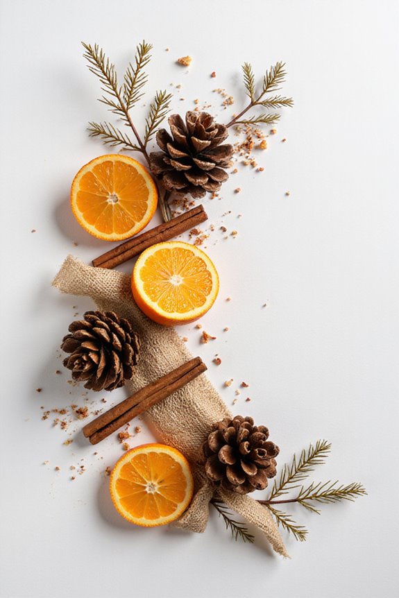 rustic holiday decor crafting