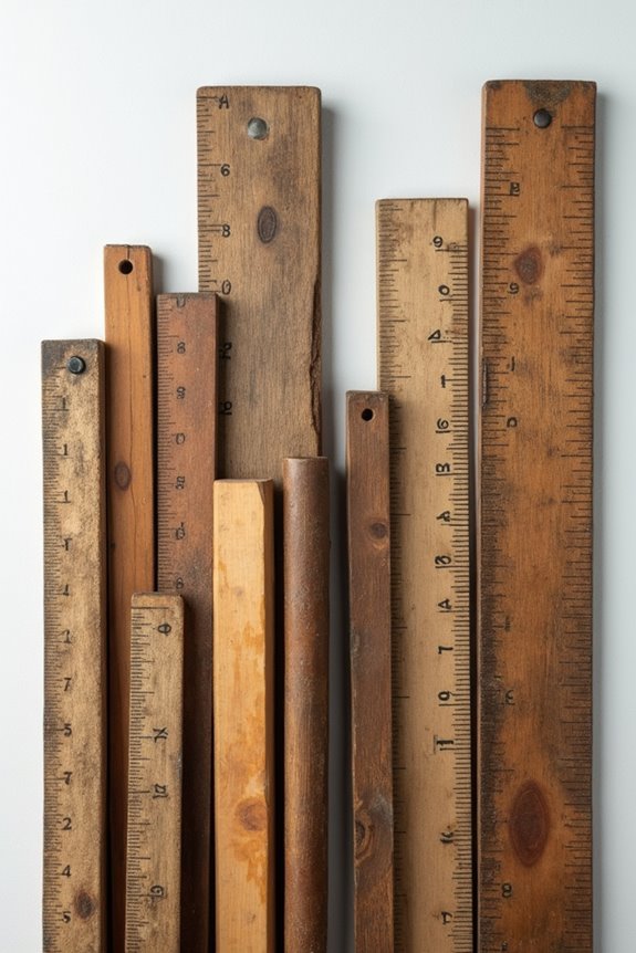 rustic wood yardstick projects