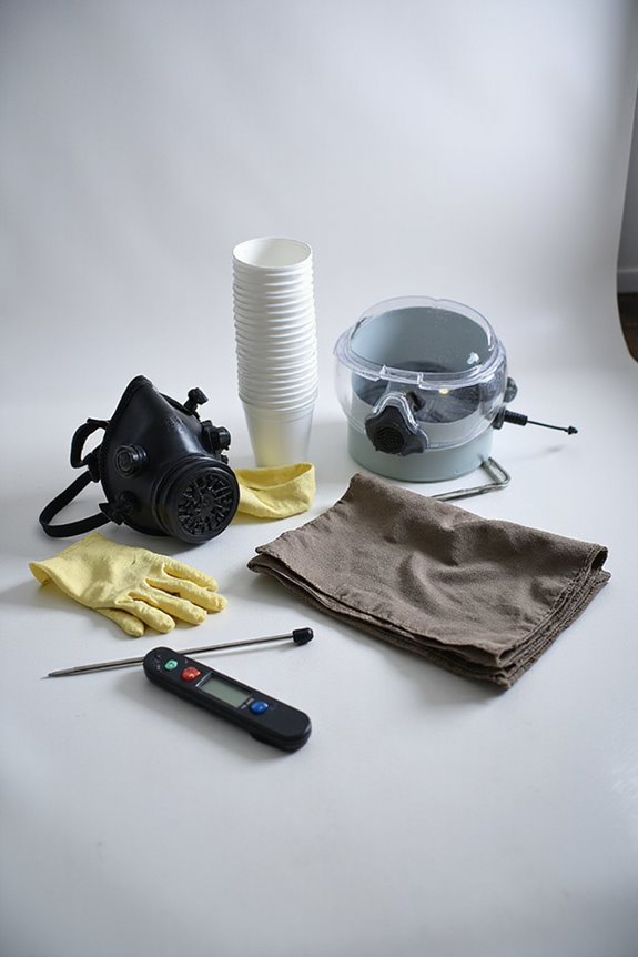 safe and organized workspace