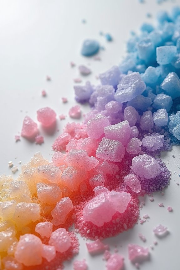 salt creates unique textures