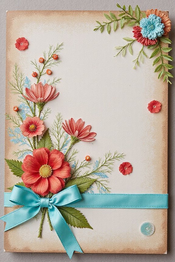 textured handmade card techniques