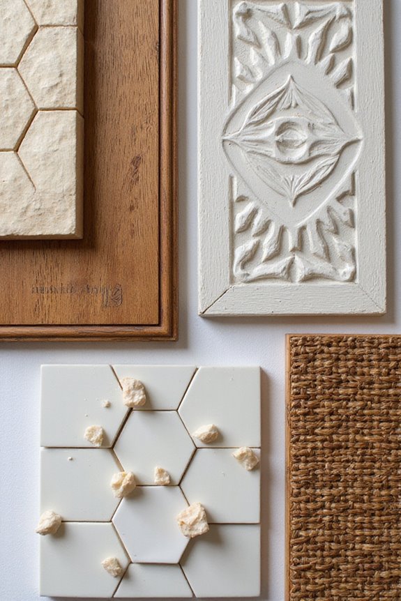 textured walls for creativity