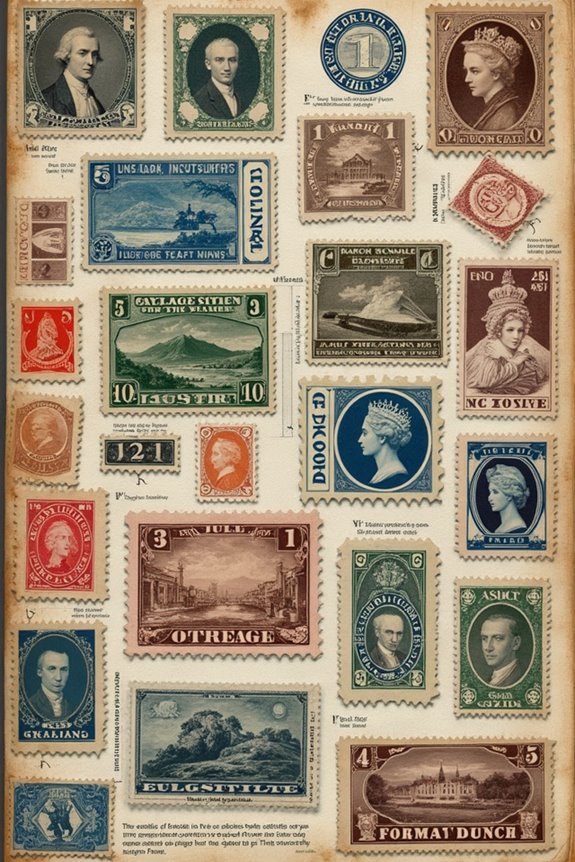 thematic stamp collection exploration