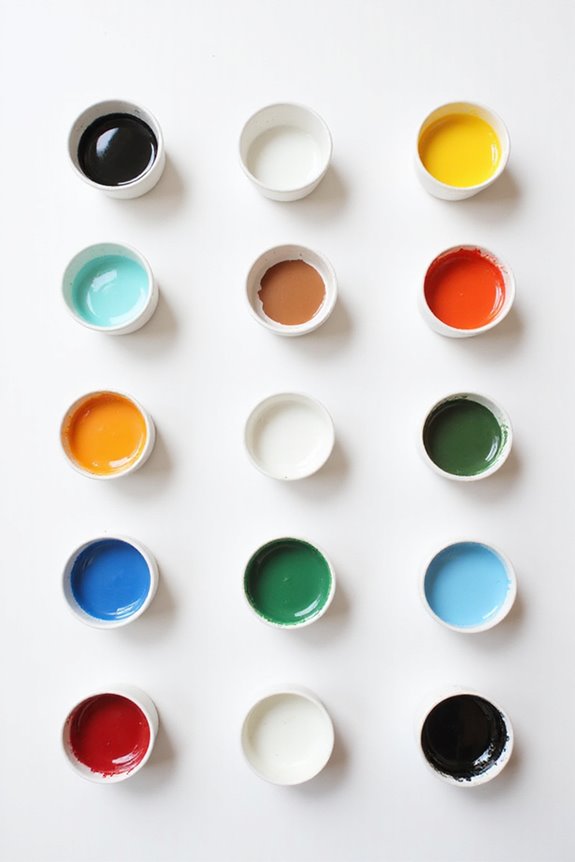 top acrylic pouring cups
