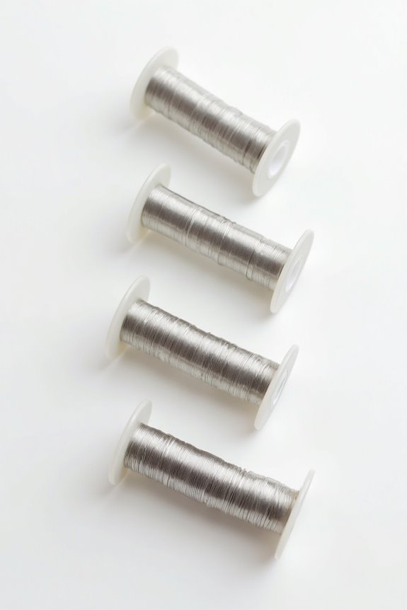 top sterling silver spools