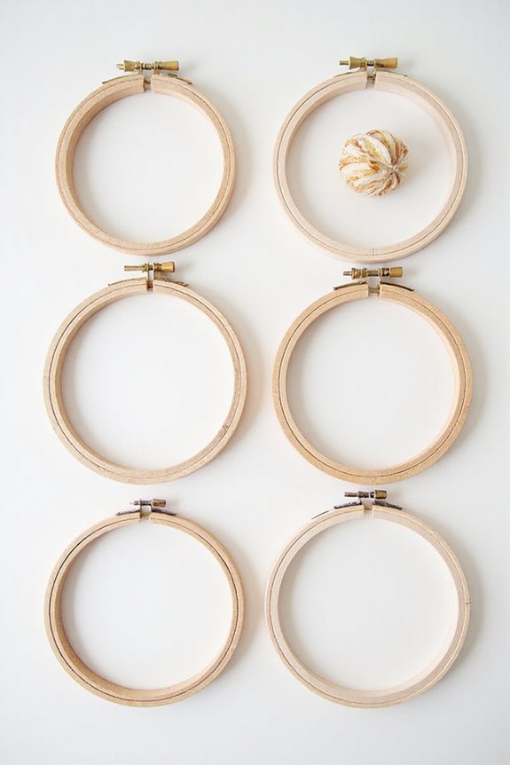 top wooden embroidery hoops