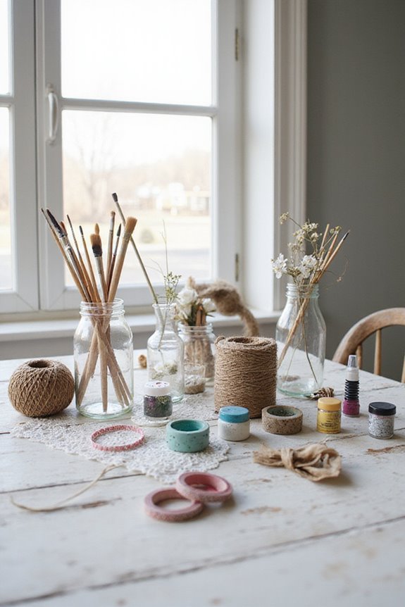 upcycle glass jars creatively