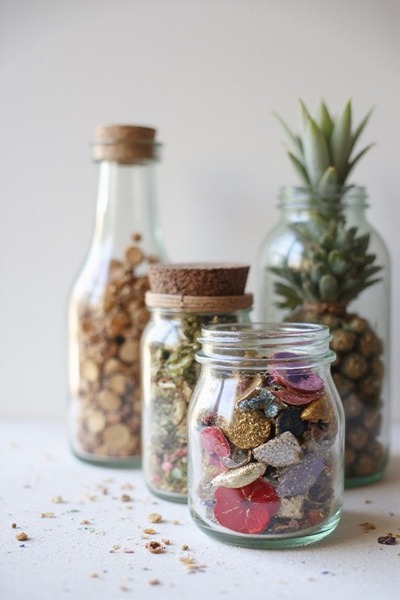 upcycled glass jar crafts
