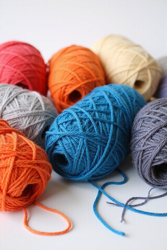 versatile synthetic knitting fibers
