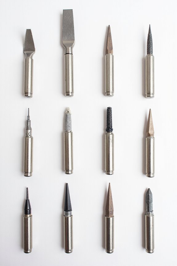 wood burning blade attachments